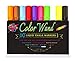 Color Wand Reversible Tip Liquid Chalk Markers, (10 Pens)