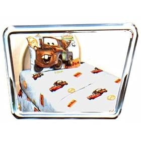 Disney Pixar Cars Twin Sheet Set - Tow Mater the Tow Truck