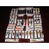 Lot of 64 New in the Box Bass Trout Redfish Musky Crankbait Fishing Lures with Spoons