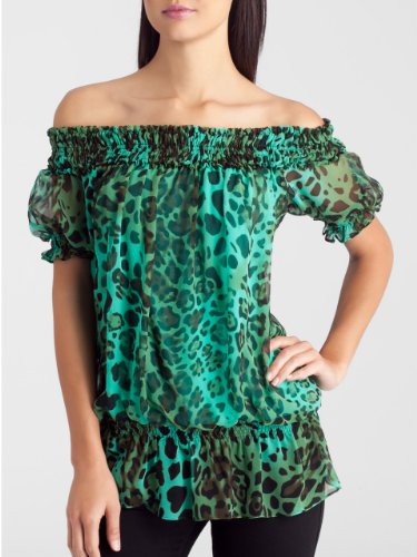 GUESS by Marciano Roar Off Shoulder Blouse