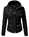 J.TOMSON Women's Quilted Lightweight Puffer Zip Up Jacket with Pockets