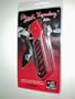 Dale Earnhardt Knife -- 4 1/2" Closed Tachtical Folder, Black Blade with Thumb Screw, Metal Liner, Red Composition Handle with Black Vented Grip -- Frost Cutlery -- as shown