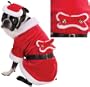 Zack & Zoey Santa Paws Costume Sm