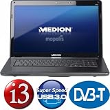 MEDION E7216 Notebook 17,3" / 43,9cm 2,53GHz USB 3.0 640GB 4GB RAM Intel&reg; CoreTM i3-380M Prozessor (2,53 GHz, 3 MB Intel&reg; Smart Cache, Intel&reg; Hyper-Threading Technik) und Intel&reg; HD Grafik mit digitalem HDMI Audio-/Video-Ausgang