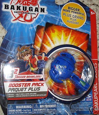 Cover image : Bakugan Battle Brawlers: Bakupearl Series > Aquos (Blue) Limulus Booster Pack