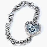 Seattle Mariners MLB Women's Heart Watch from Game Time