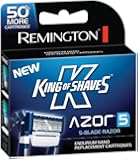 Remington King of Shaves Azor 5 Men's Shaver Replacement Cartridges 6 count