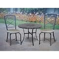 NEW MOSAIC EFFECT FAUX STONE GARDEN PATIO BISTRO TABLE