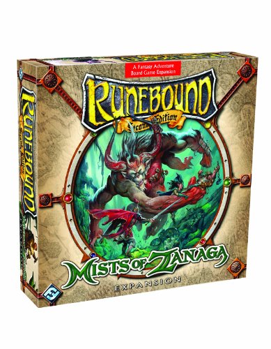 Fantasy Flight Games VA58 - Runebound: Mists of Zanaga Expansion (englische Ausgabe) Preisvergleich