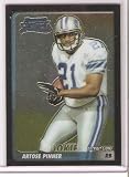 2003 Bowman Chrome 119 Artose Pinner (RC - Rookie - Football Cards)