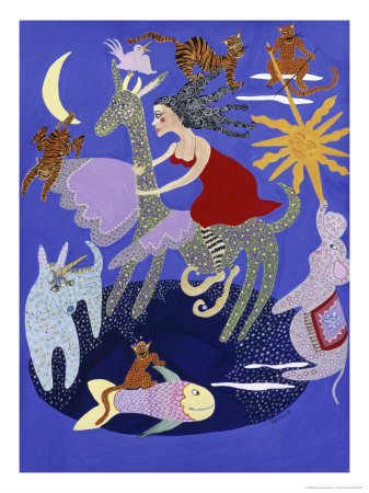 Carousel Dreams Artists Giclee Poster Print by Patricia A. Schwimmer, 24x32