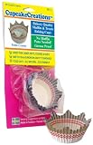 Cupcake Creations 20 Count Petite Crown Muffin, Candy & Nut Cups