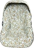 The Bumble Collection Infant Car Seat Cover in Blue Latte