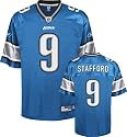 Matthew Stafford Youth Jersey: Reebok Blue Replica #9 Detroit Lions Jersey