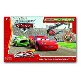Micro Scalextric G1059 1:64 Scale Disney Cars - The Movie RaceORama Race Set