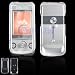 Crystal Clear Transparent Snap-On Cover Hard Case Cell Phone Protector for Sony Ericsson W760