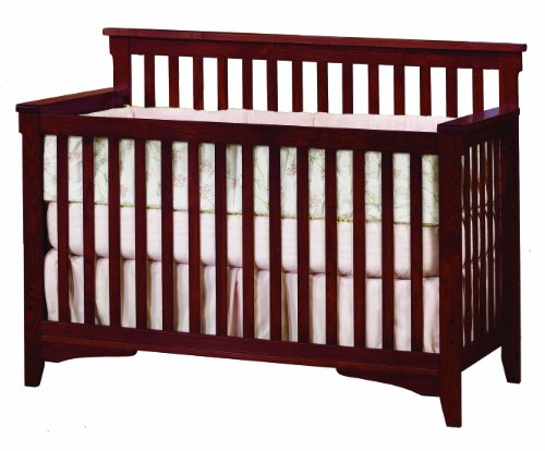 Child Craft Rose Valley Cherry Lifetime Convertible Crib