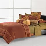 Natori SnowLion Duvet Cover - Burnt Henna - Queen