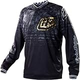Troy Lee Designs GP History Men’s Dirt Bike Motorcycle Jersey – Black/Gold Reviews