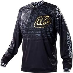 Troy Lee Designs GP History Men's Dirt Bike Motorcycle Jersey - Black/Gold