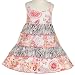Little Girls Clothes ZEBRA Ruffle Summer Dress MAD SKY Boutique Girl 2T-6X