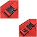 Bluecell Slim Water resistance Sporty Travel Waist Bag for Carrying iPhone 5 4S 3GS Cellphone (Red)