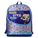 Littlest Pet Shop Peace, Love Backpack - Purple