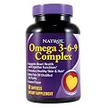 Natrol Omega-3 M/D Complex 3-6-9 60-Softgels\