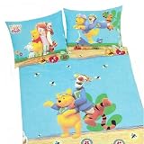 Produkt-Bild: Disney Winnie Puuh Bettw&auml;sche Linon 40x60 cm + 100x135 cm (2422/77.063)