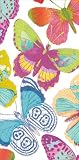 Entertaining with Caspari Set of 2 Butterflies Guest Towels, 30 Towels Total
