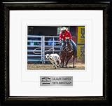 Calgary Stampede 100th Anniversary - 16" x 20" Calf Roping with plate - NHL Dinner Sets