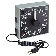 GraLab Model 300,  60 Minute Photography and Darkroom Timer, 7-1/2" Length x 7-1/2" Width x 2-1/2" Height