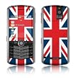 Union Jack Design VERTICAL CAMERA Original Pearl 8110/ Pearl 8100 Cell Phone Protective Skin Decal Sticker