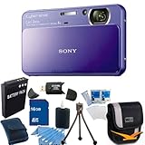 Sony Cyber-Shot DSC-T110 16.1 MP Digital Still Camera with Carl Zeiss Vario ....