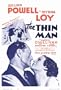 The Thin Man Poster B 27x40 William Powell Myrna Loy Maureen O'Sullivan