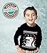 Tstars Boys Ugly Christmas Shirt Santa Dinosaur Tacky Sweater Style Xmas Holiday Youth Kids Long Sleeve T-Shirt Medium Green