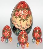 Russian fairy tail nesting egg/doll Cinderella * Babushka * 13pc/7 in * m2v3
