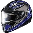 HJC Zader with Electric Shield Men's CL-Max II Snocross Snowmobile Helmet - MC-2