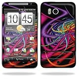 Protective Vinyl Skin Decal for HTC Thunderbolt 4G Verizon - Color Invasion
