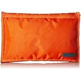 International Arrivals Orange Nylon Barcelona Zippered Pouch, 14 x 9 Inches (113-LG-OR)