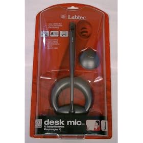 Labtec Desk Mic 524 Microphone For PC Computers by 