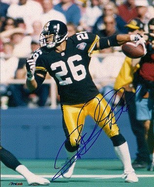 Autographed/Hand Signed Rod Woodson 8x10 Photo Pittsburgh Steelers