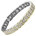 Brand New Womens Titanium Magnetic Bracelet In Velvet Box with Free Link Removal Tool