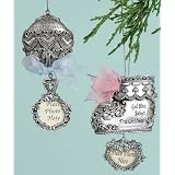 Buy Pack of 6 Silver Baby Rattle & Shoe Photo... by Roman