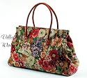 SCARLETT Schultertasche gross oder Reisetasche klein