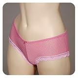 3 Pack Lot of Sexy Sheer Lace Trim Tangas / Boyshort Panties