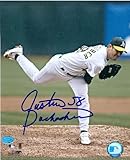 Justin Duchscherer Autographed/Hand Signed 8x10 Photo (Oakland A's)