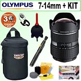 Olympus Zuiko 7-14mm f/4.0 Aspherical Super ED Lens + Deluxe Accessory Kit w/3 Year Extended Warranty