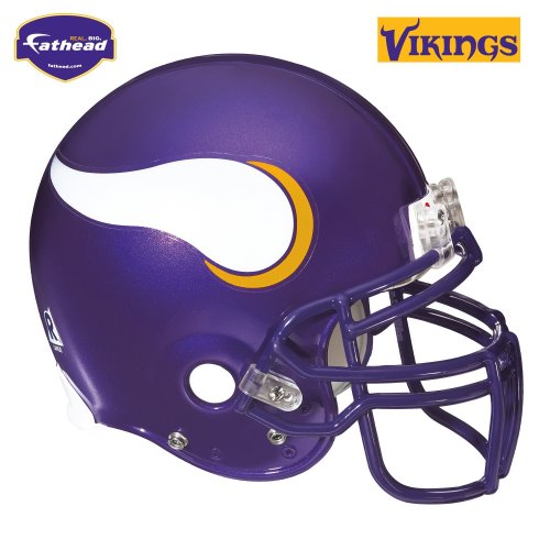 Fathead Minnesota Vikings Helmet Wall Decal
