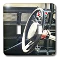 3dRose lsp_29734_2 Nascar Wheel Double Toggle Switch